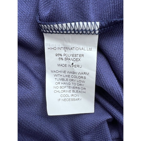 Hiho‎ Long Sleeve Blue Polo Shirt Men's Sz. XL BVI Sailing Team Golf Polo - Picture 11 of 11